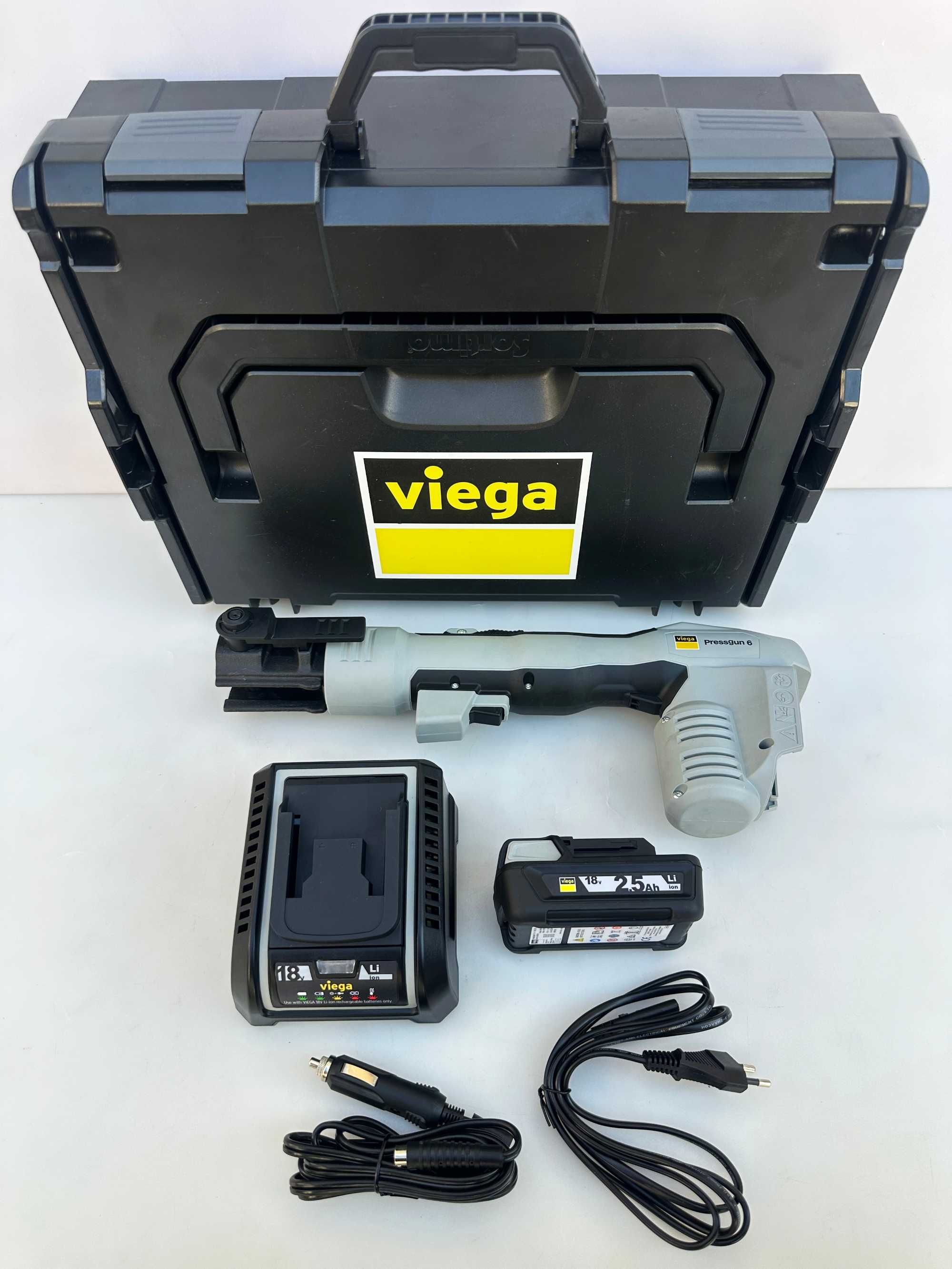 Viega Pressgun 6 - Нова акумулаторна преса за тръби