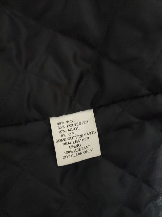 Geaca Key Largo din lână și piele mărimea L/XL