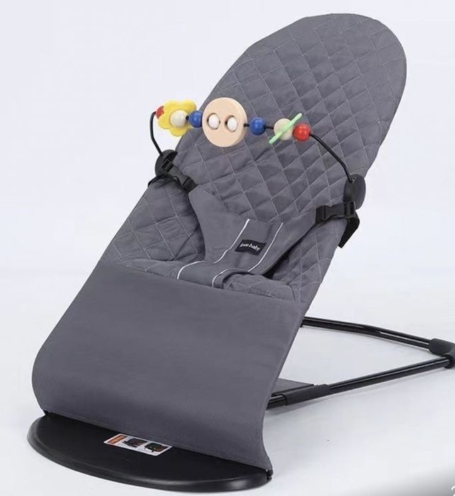 Детский шезлонг(серый)