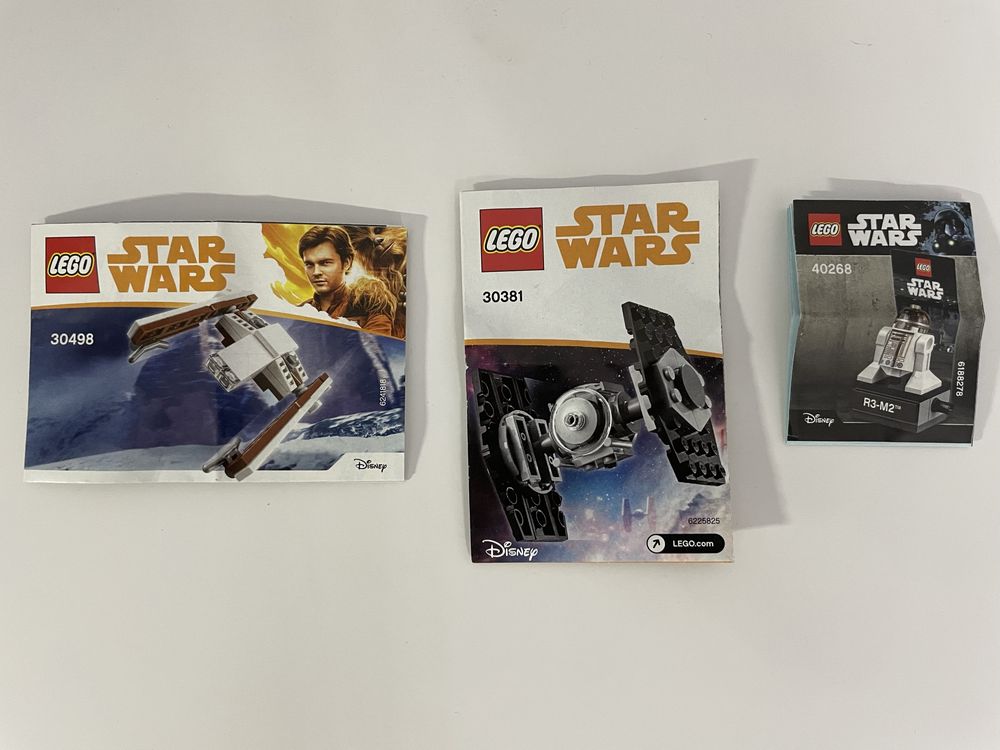 Set x 3 mini Lego Star Wars