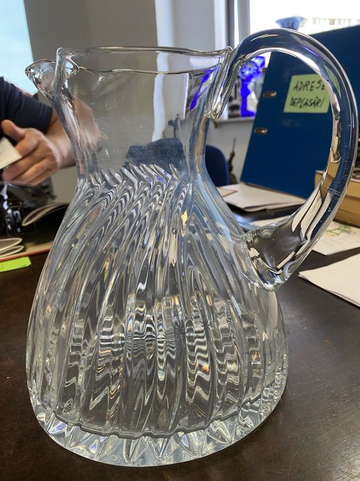 Carafa  decantor de cristal capacitate mare
