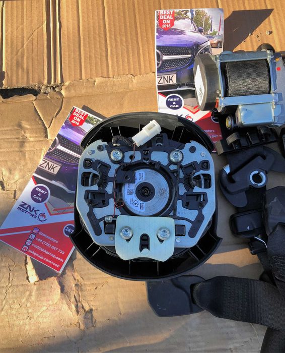 Fiat Tipo kit airbag volan pasager plansa de bord set centuri