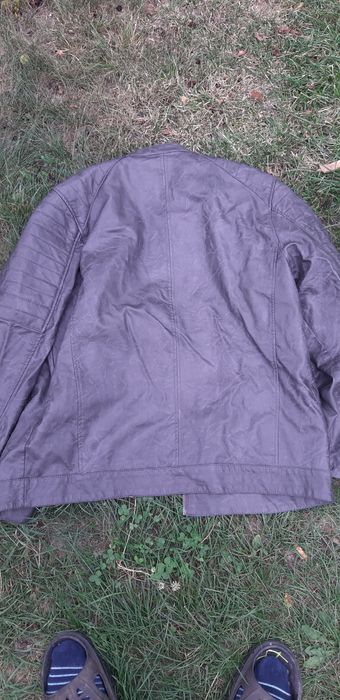 Haină piele mongoleză