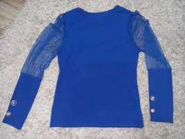 Bluza deosebita albastră S