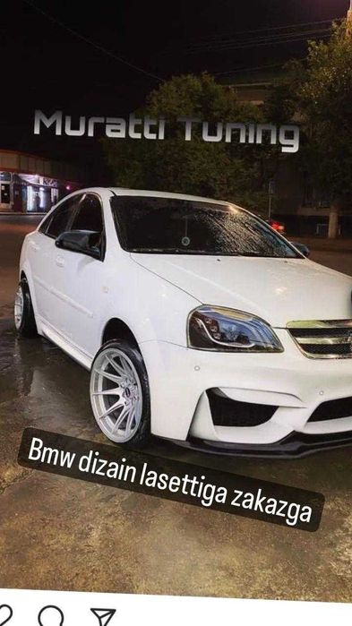 Lasetti uchun tuning bamper