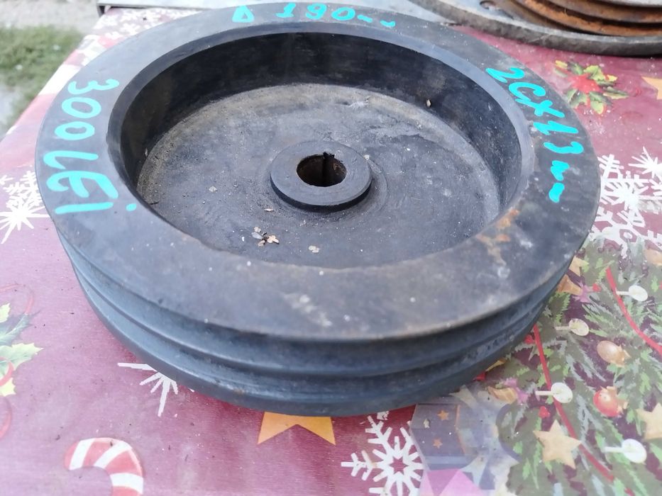 Fulie cu 2 curele de 13 mm