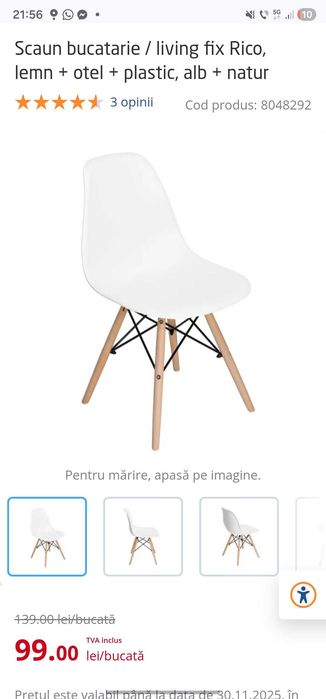 Scaune de living/bucătărie