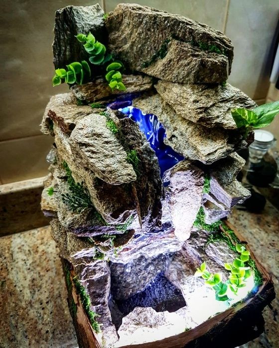 Фонтан - Водопад от естествени камъни !!! Декорация !!!