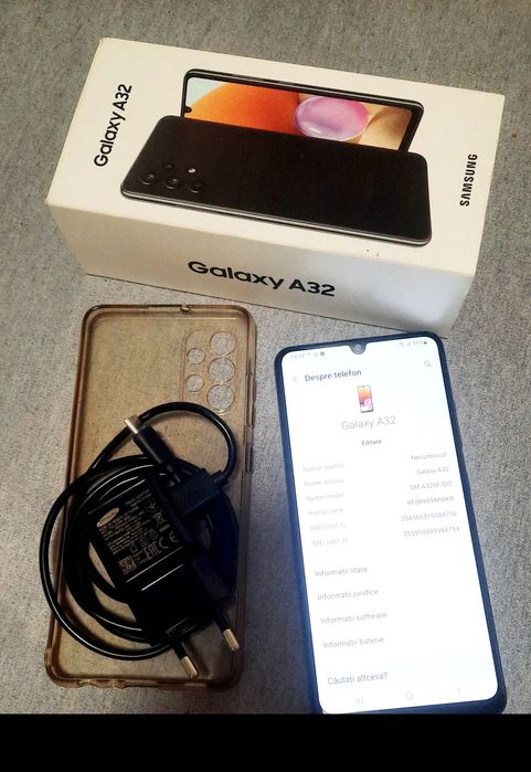Samsung A32, de 128/4 Gb, fara probleme, cu accesorii, stare ok