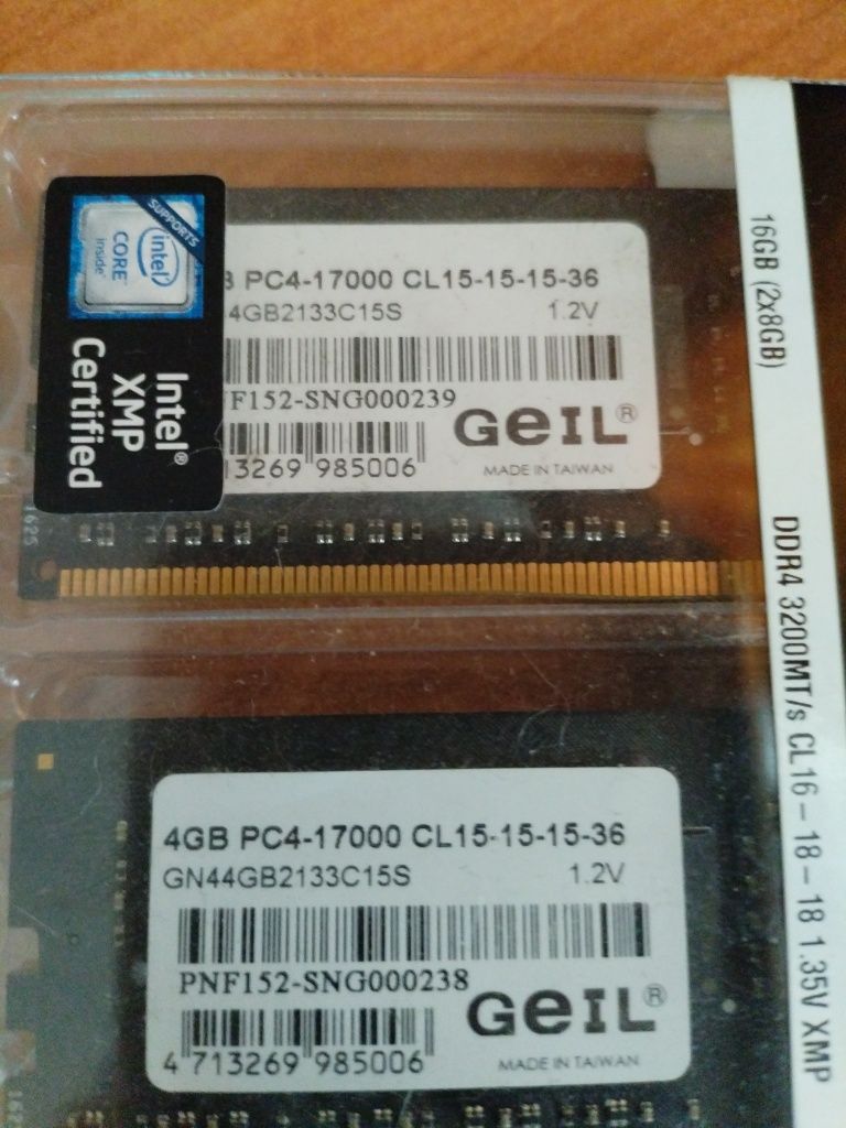 Продаю ddr4 2100 8Gb