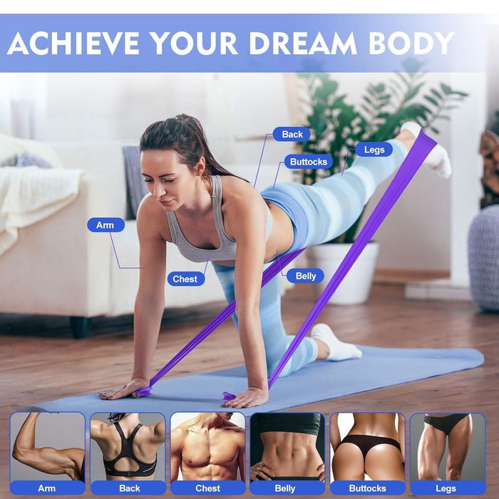 Фитнес лента ластик