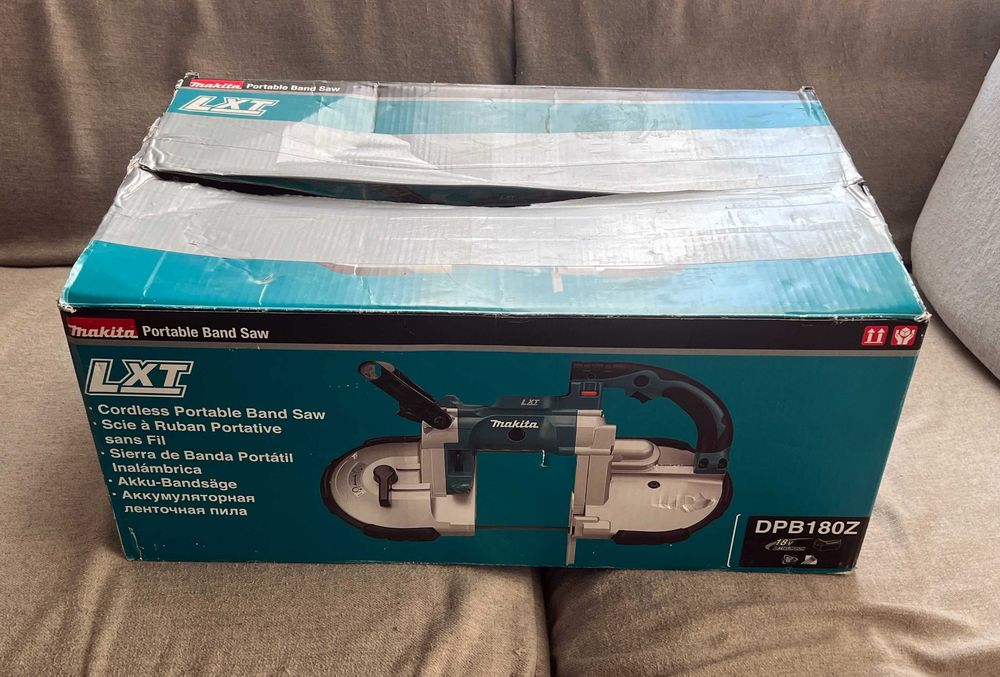 Makita DPB180Z fierăstrău cu bandă portabil 18V LXT, ca nou, cutie