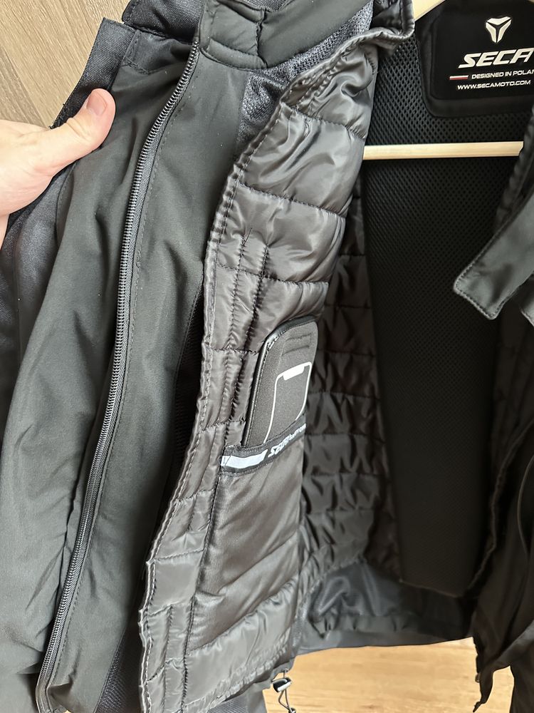 Текстилно яке SECA VENTI PRO BLACK 50/M