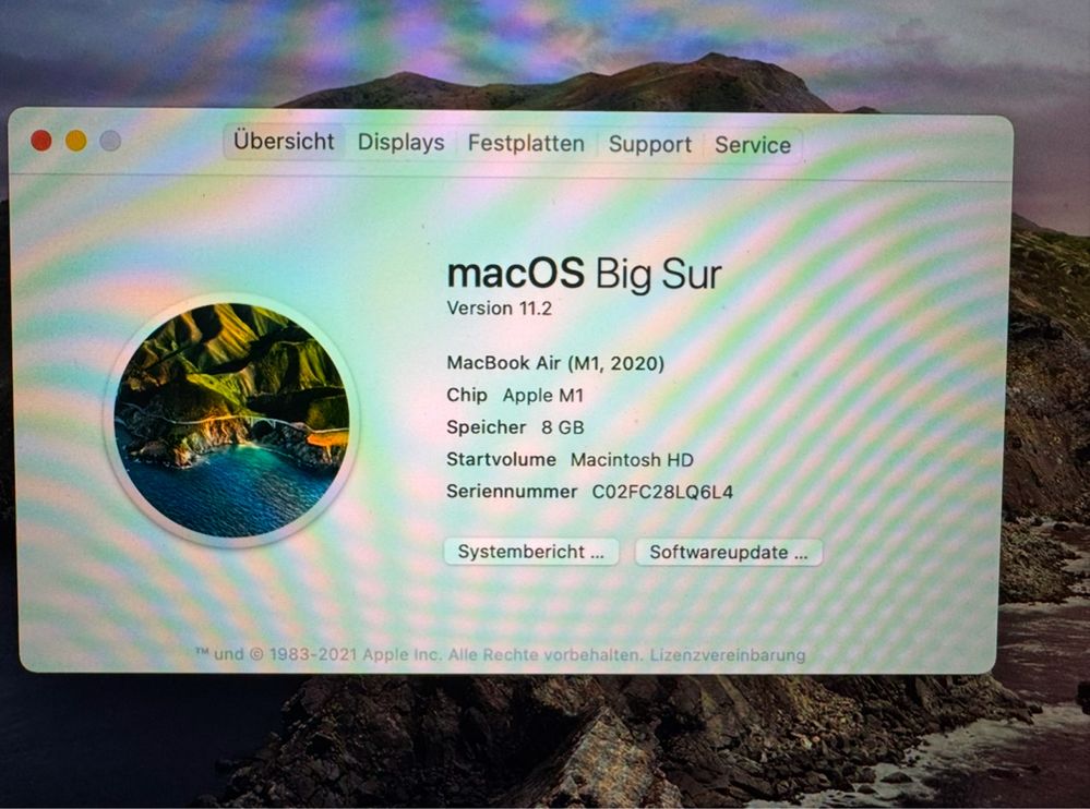 MacBook Air M1 8gb Ram много запазен