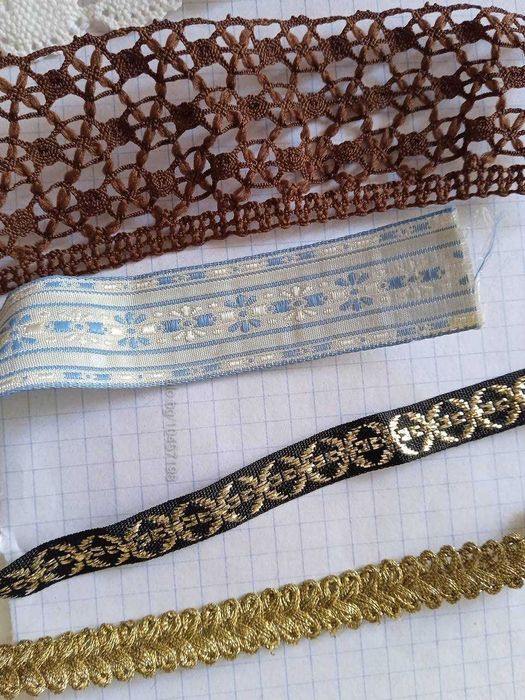 Дантела остатъци 25 м