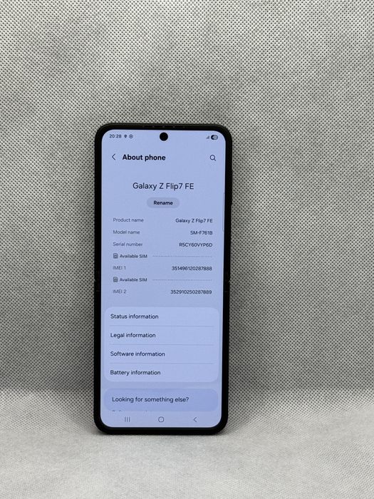 Samsung Z Flip 7 Fe Pret 2300 lei