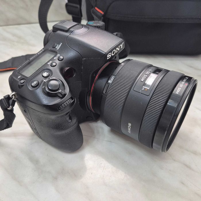 Aparat foto DSLR Sony A77 24.3MP Negru Obiectiv  Zeus Amanet 33185