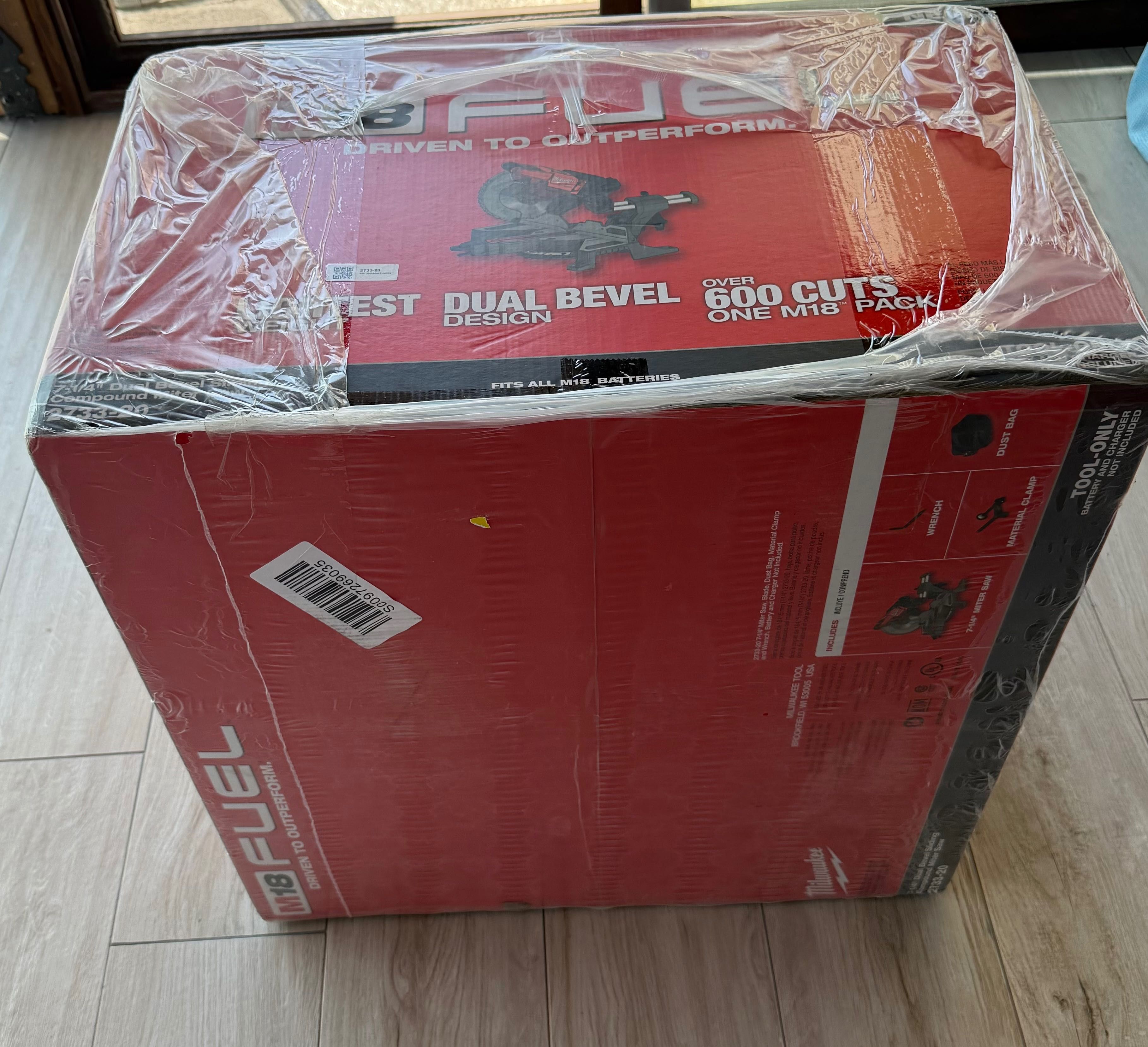 Акумулаторен потапящ циркуляр с герунг Milwaukee 18 V, 184 мм