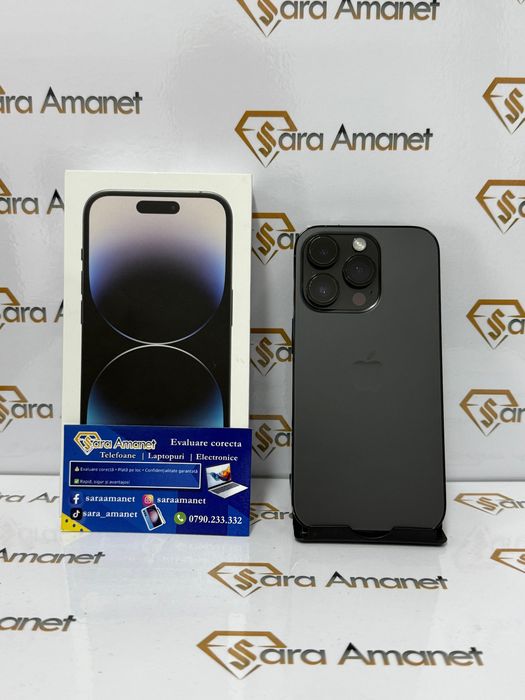 Iphone 14 Pro Black 128Gb Sara Amanet