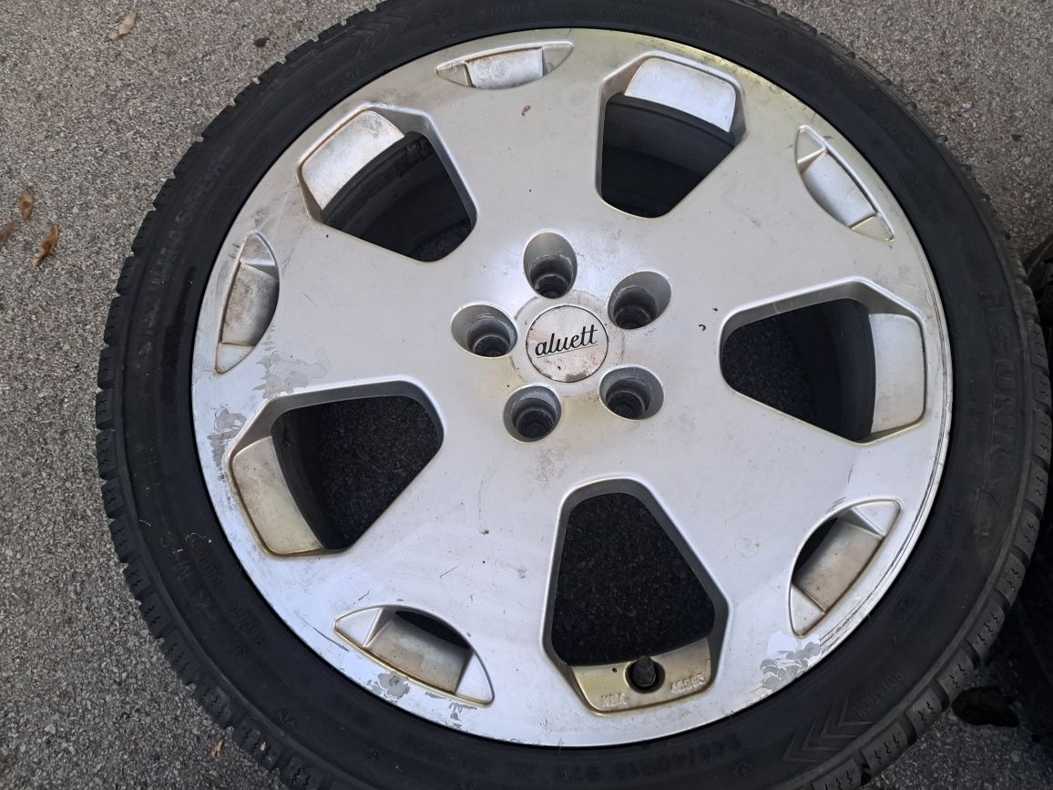 5х112/18 с гуми Ауди VW Шкода Сеат Мерцедес 5x112/18 Mercedes Audi