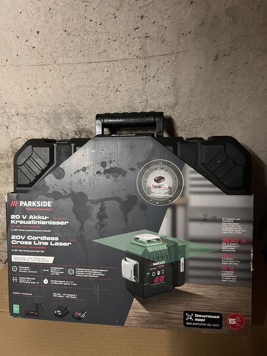 Лазерен нивелир Parkside *НОВ*