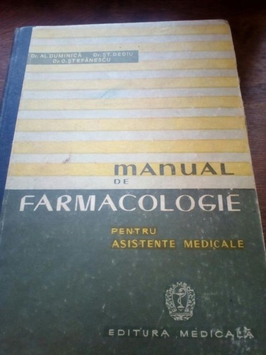 Manual de farmacologie