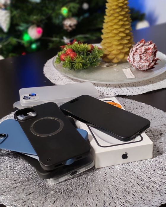 Iphone 15 plus,ca nou+huse cadou,cutie completa