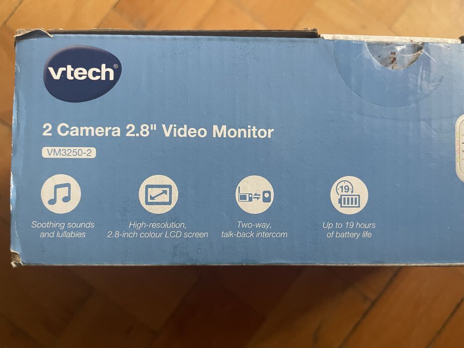 Video Monitor cu2camere pentru bebelusi cu ecran de 2,8 inch LCD Vtech