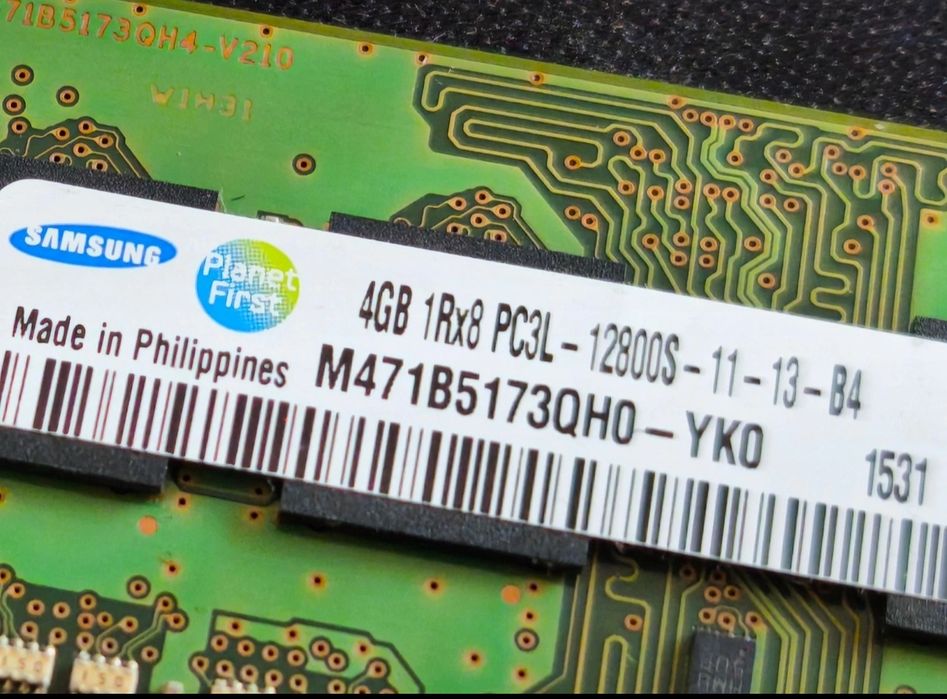 Samsung 4GB Ram DDR3L Sodimm 1600Mhz M471b5173qh0-yk0