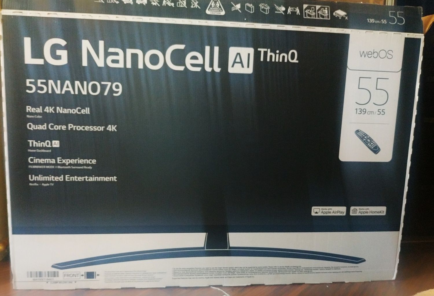 LG NanoCell 4K ULTRA HD  Телевизор LG 55NANO796NF

NanoCell т