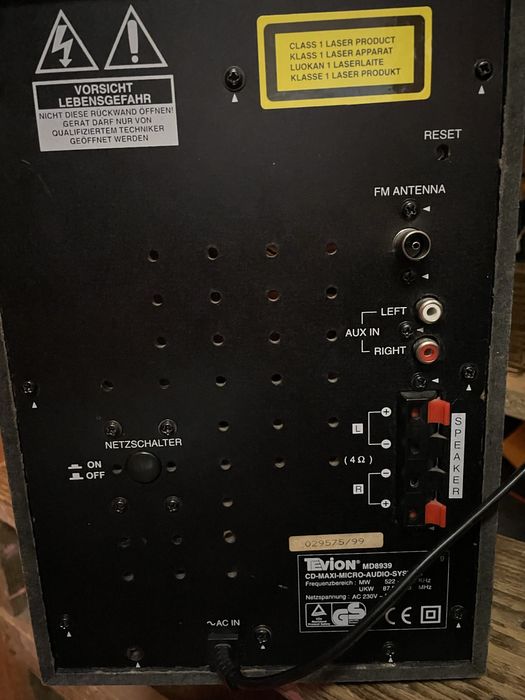 Vand Audio Sistem Tevion