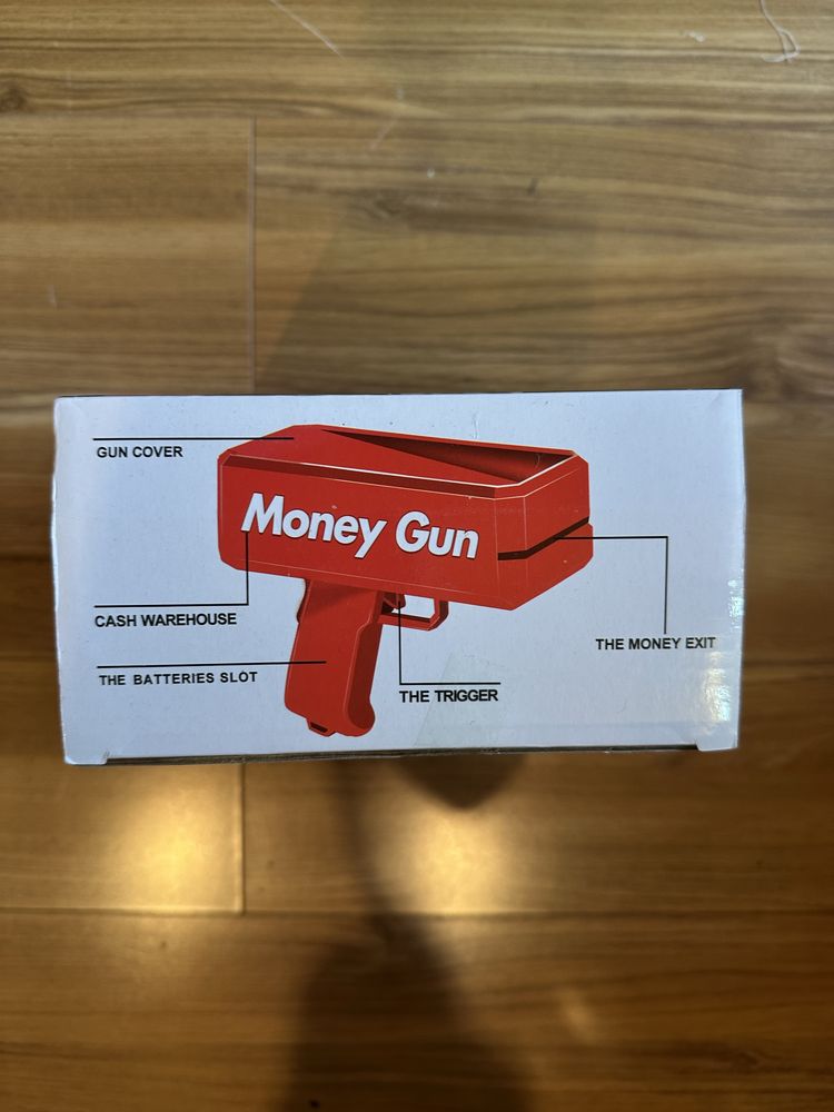 Jucarie Money Gun, efect spectaculos “ploaie de bani”, NOU