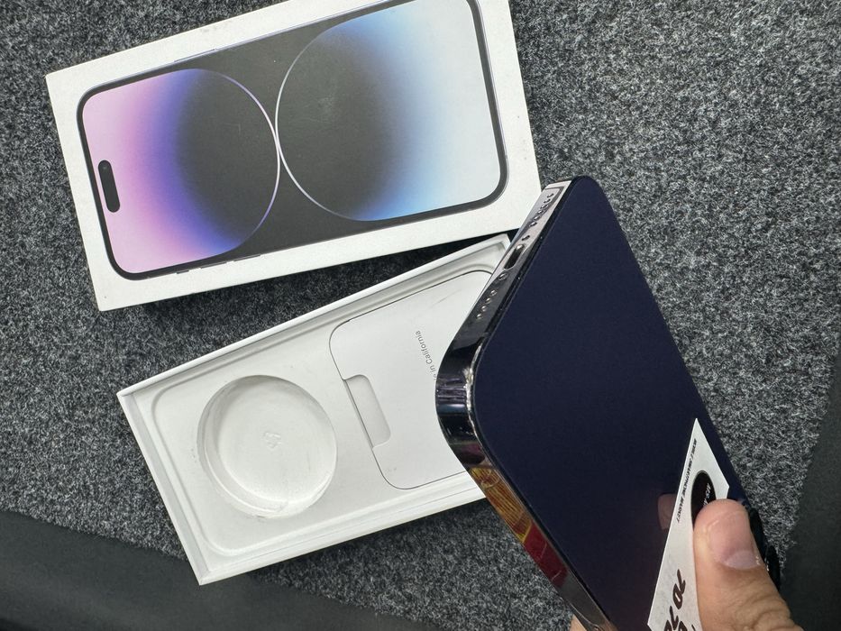 Iphone 14 promax 128gb 85%battare