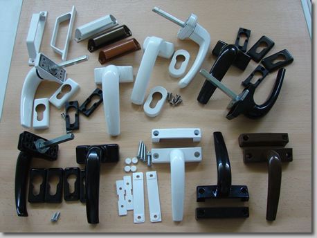 Maner geam, cremon aluminiu XS 500 Manere fereastra termopan aluminiu,