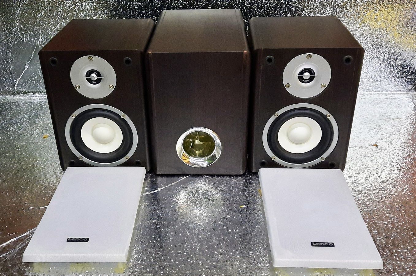 Boxe 2.1 Lenco ( 2 boxe + 1 subwoofer )