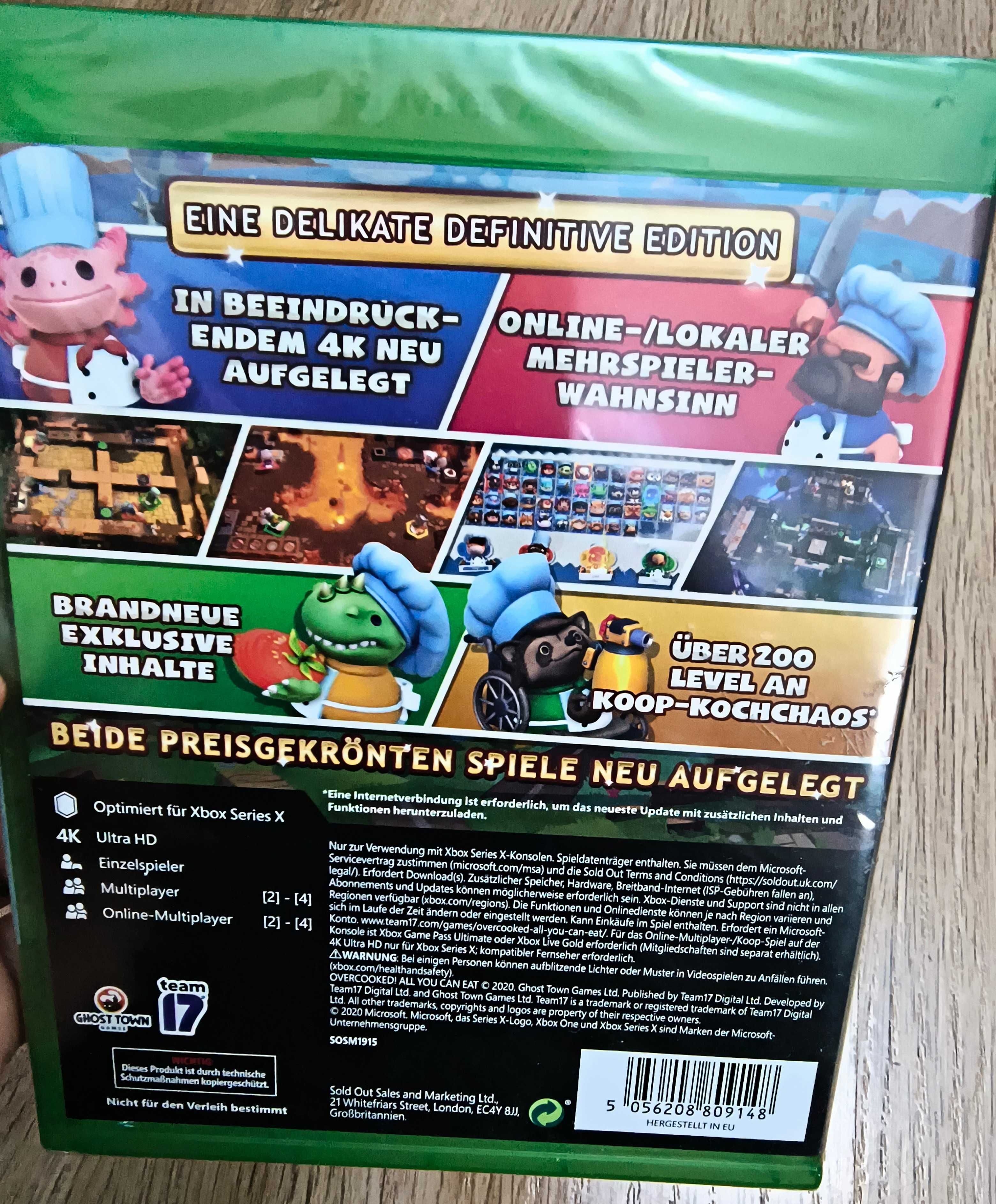 Игра Overcooked: All You Can Eat (Xbox Series X)