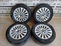 Set Jante Aluminiu Ford Kuga 1 I 235/55R17 Anvelope Iarna DOT 2922 Stare Foarte Buna