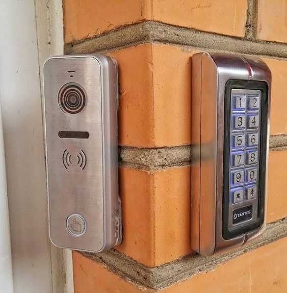 Монтаж домофонов, видеодомофонов, аудио домофонов, видеонаблюдение