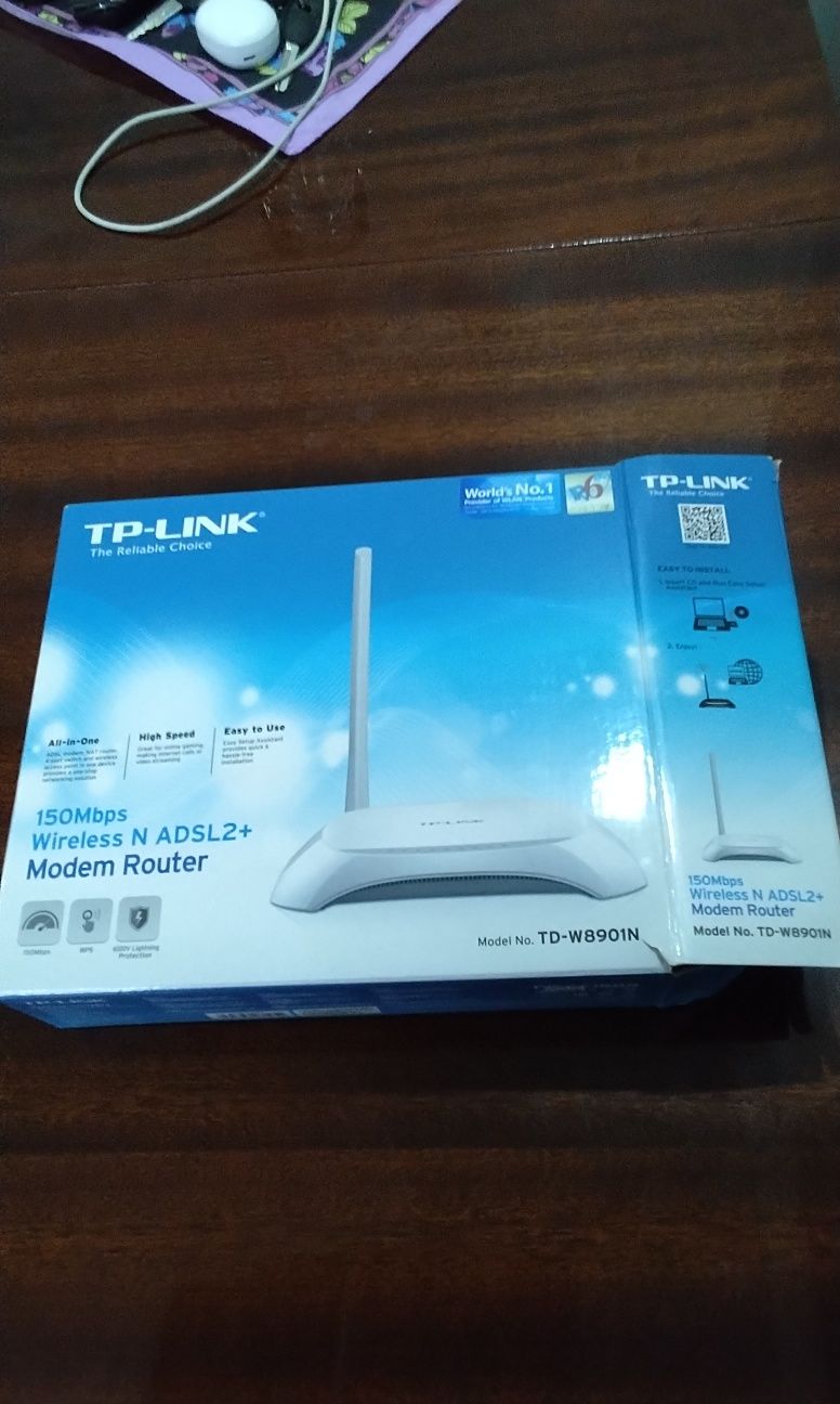 Продаю роутер Wi-Fi Router TP-Link TD-W8901N
