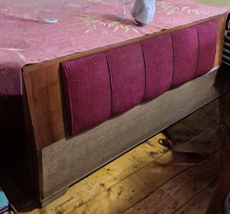 Pat cu lada depozitare