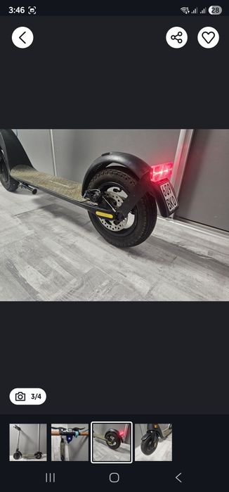 Trotineta electrica roti 10 inch