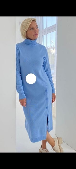 Трикотажное платье