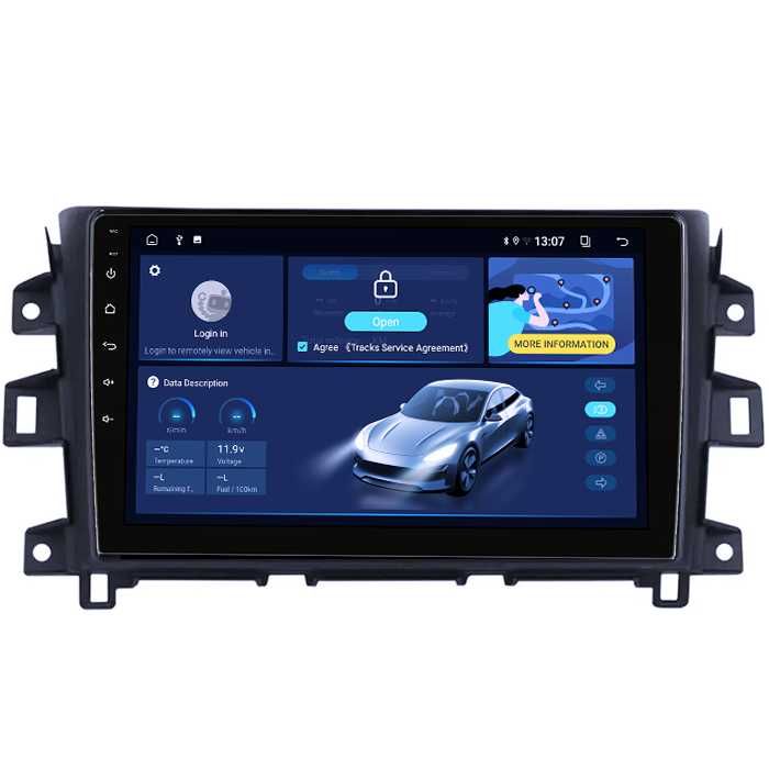 Navigatie Nissan Navara NP300 2011-2016, Android 14, 4GB RAM/64GB ROM