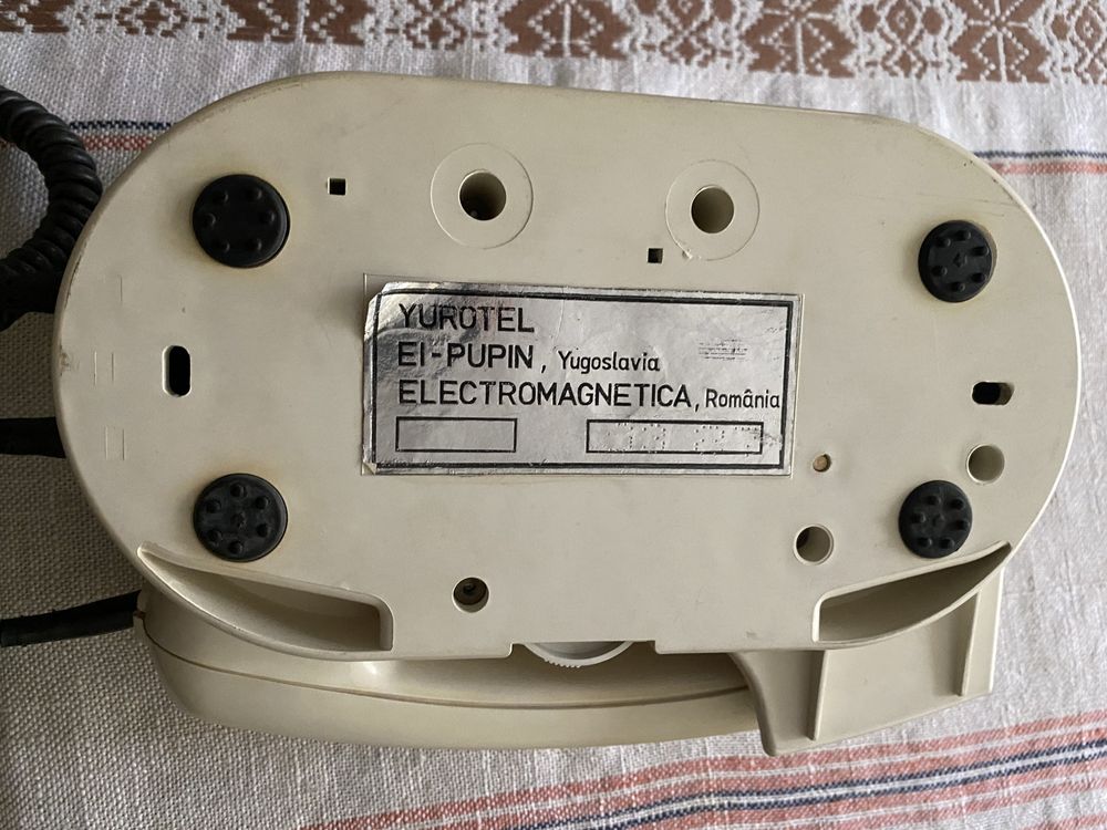 telefon cu disc Romania vintage, predare personala Bucuresti