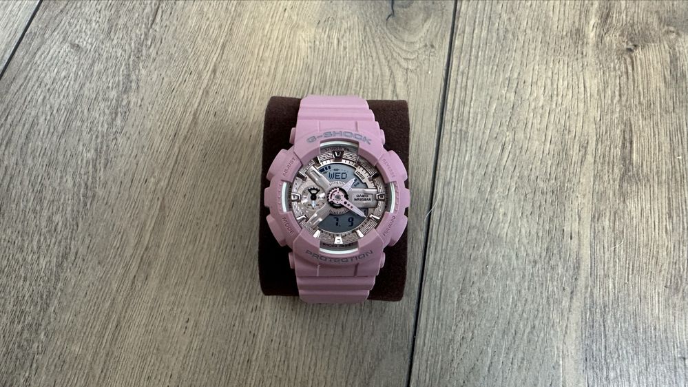 Орогинален Дамски Часовник CASIO G-SHOCK GMA-S110SG/ Розов / Дамски