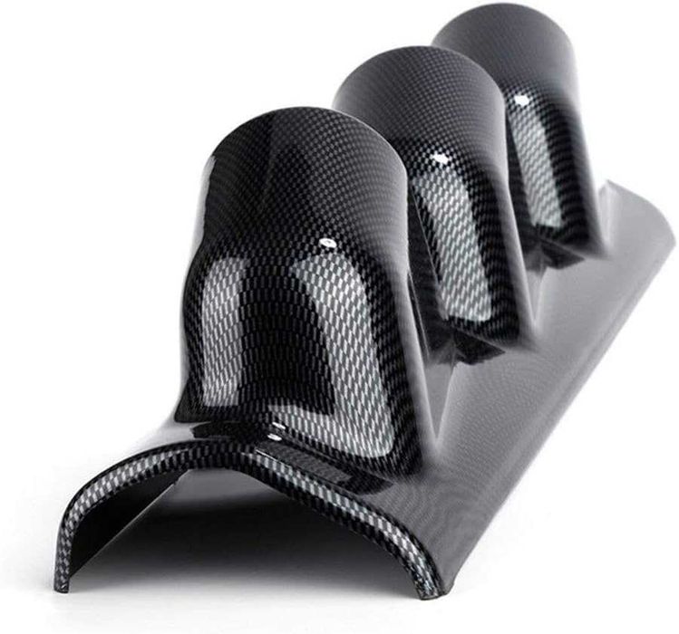 Стойка за 3 измервателни уреди 52мм. за колона - Карбон.