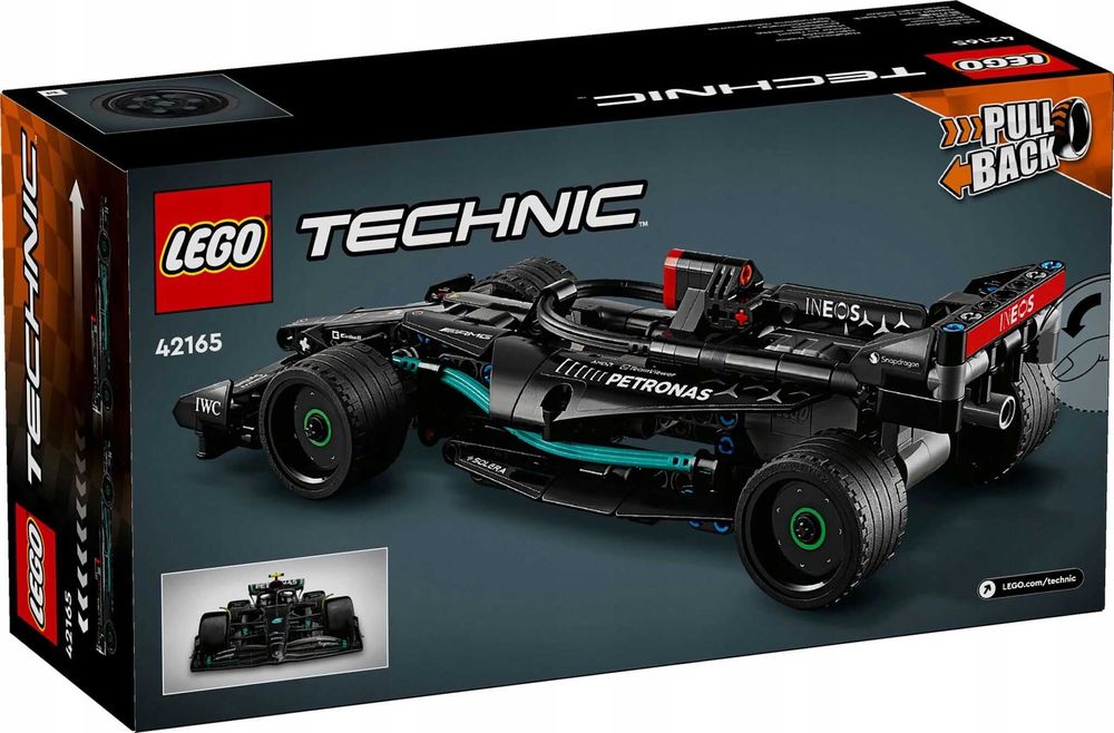 Подарок LEGO: Гоночный автомобиль Mercedes Pullback Technic (игрушка)