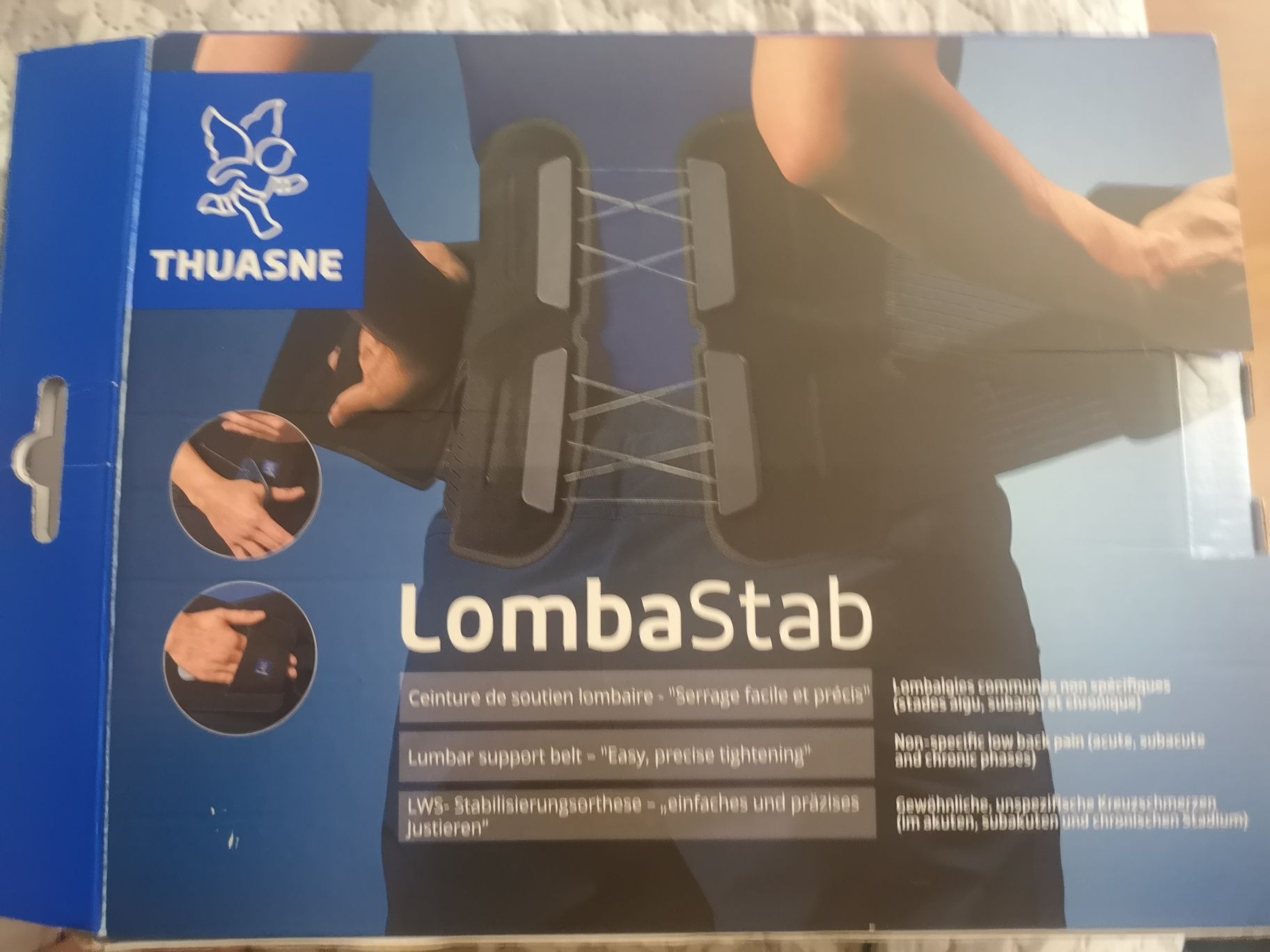 Колан "LOMBASTEB" със силно лумбално стабилизиране