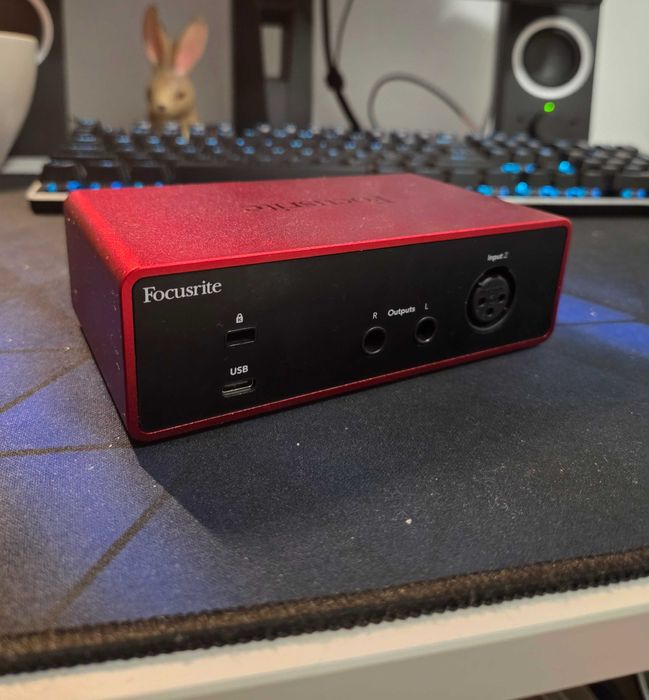 Interfata audio Focusrite Scarlet solo gen 4