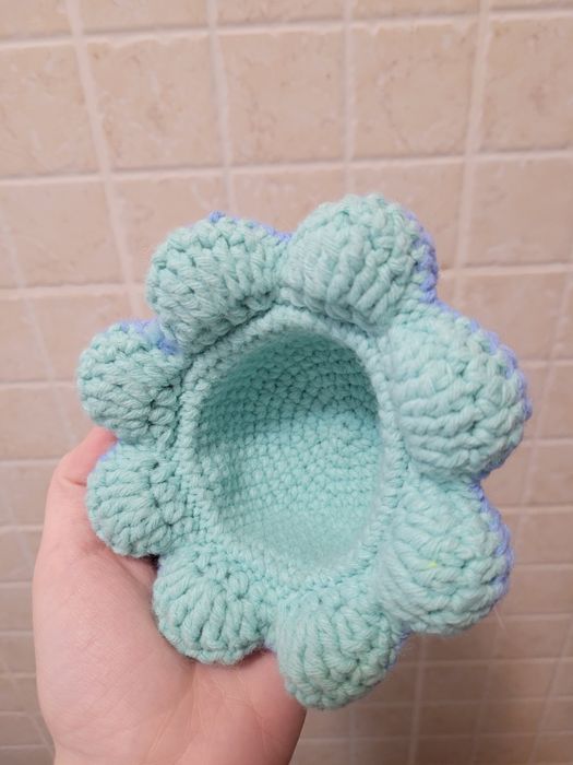 Caracatița reversibilă croșetată